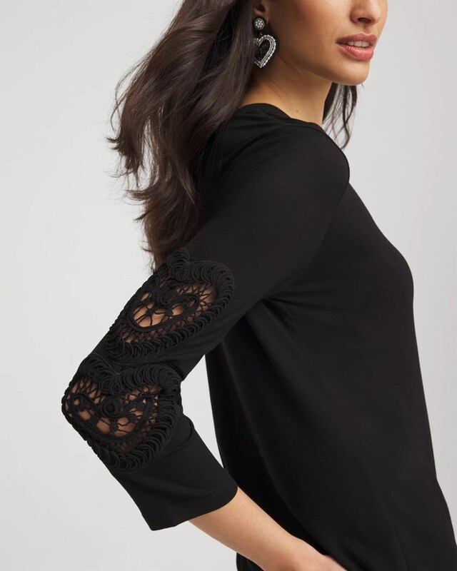 Heart Sleeve Detail Tee - image 4